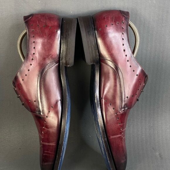 Moral Code Goodyear Welted Leather Oxford shoes mens size 11 - Picture 5 of 9